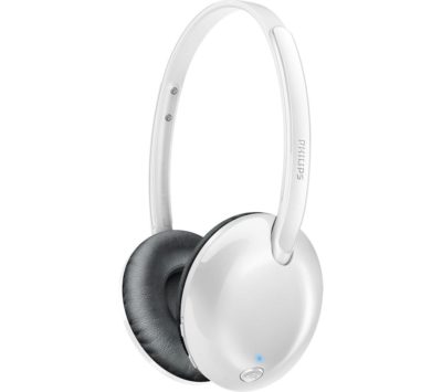 PHILIPS SHB4405WT Wireless Bluetooth Headphones - White PHILIPS SHB4405WT Wireless Bluetooth Headphones - White